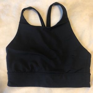 Lululemon Ride and Reflect sports bra, black